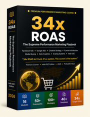 मराठी : 34x ROAS — Performance Marketing Mastery